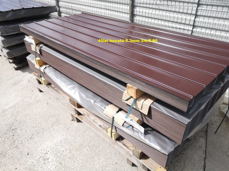Tabla cutata 0.30mm - 0.50mm grosime ieftina