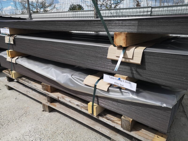 Tabla cutata 0.30mm - 0.50mm grosime ieftina